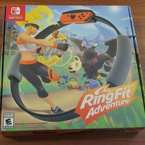 Ring Fit Adventure - Brand New Game + Aftermarket Ringcon and Leg Strap